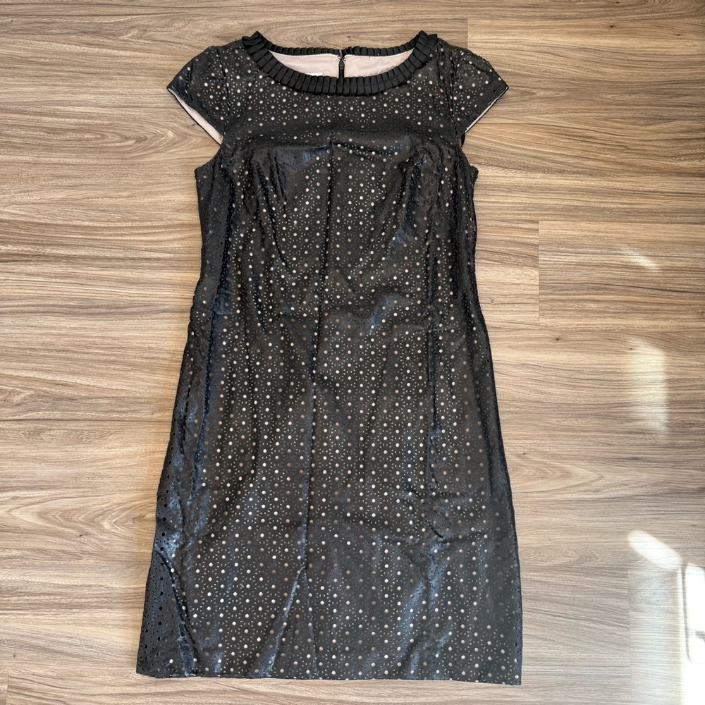 Ivy & Blu Vegan Leather Mini Dress